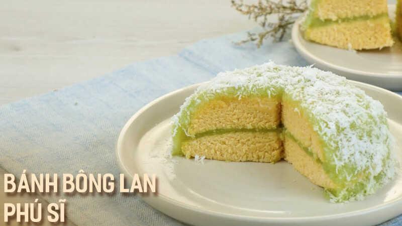 Cách làm bánh bông lan Phú Sĩ mềm xốp, thơm ngát, dễ thực hiện