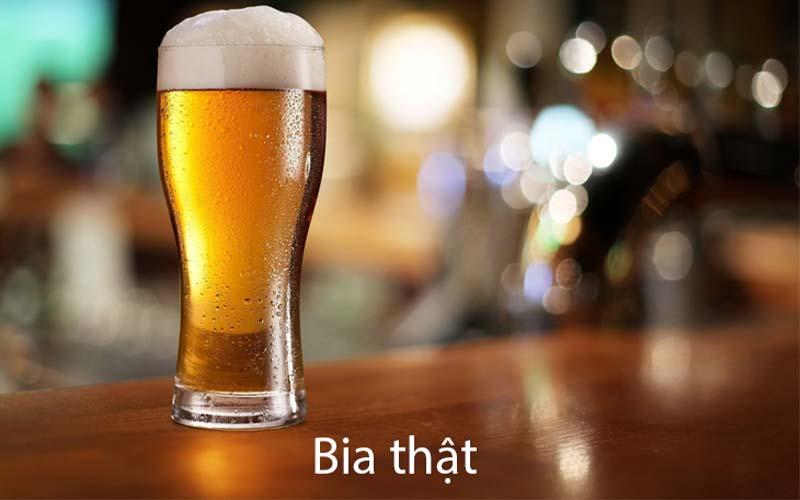 Bí quyết phân biệt bia thật và bia giả