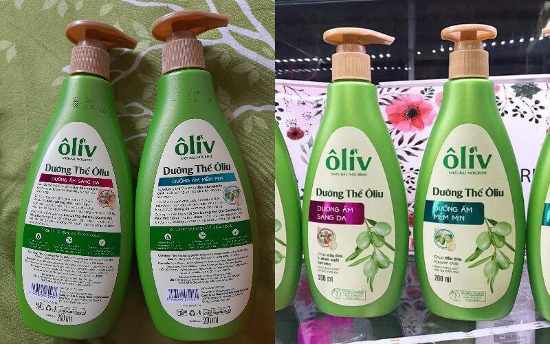 Làn da sáng khỏe, mịn màng cùng sữa dưỡng thể Ôliv