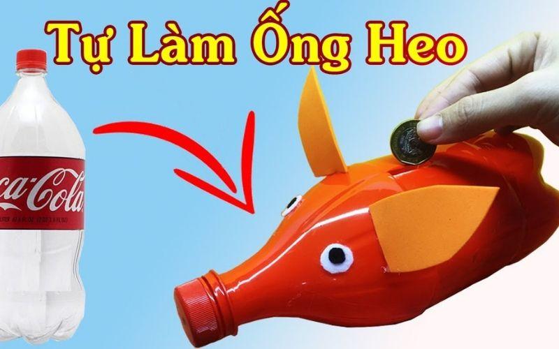 Đồ chơi tái chế từ chai nhựa, mẹ khéo tay làm bé say mê