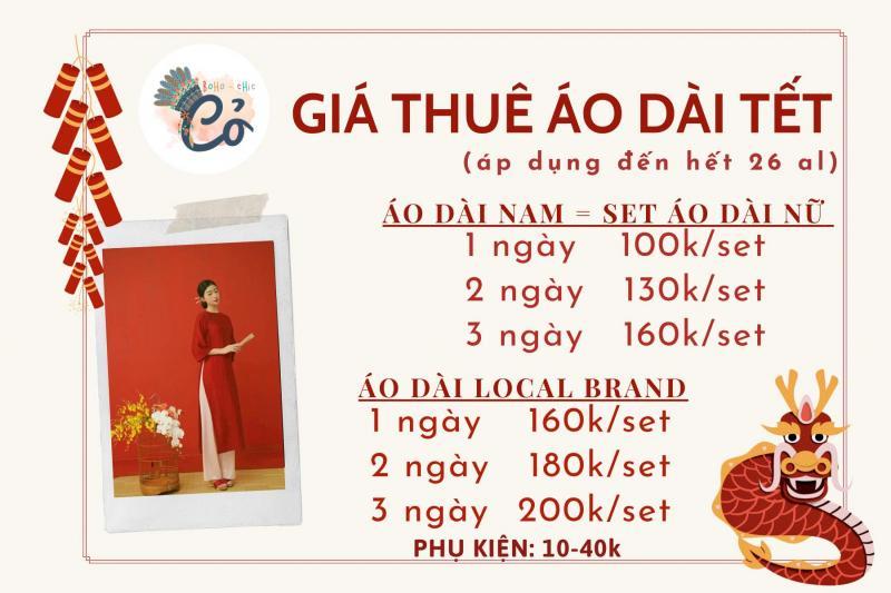 8 cửa hàng cho thuê áo dài cách tân đẹp nhất Sài Gòn