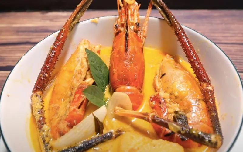 Bí quyết nấu cà ri tôm càng xanh đậm đà, ngon chuẩn vị nhà hàng