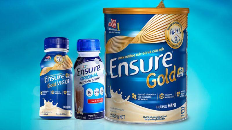Sữa Ensure Gold có bao nhiêu loại? Ai không nên sử dụng sữa Ensure?