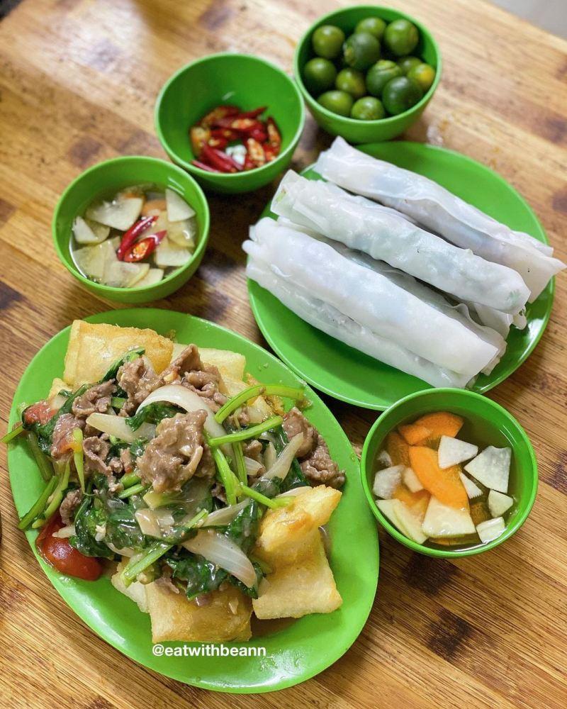 Top 4 quán phở cuốn ngon nhất tại Ngũ Xã, Hà Nội