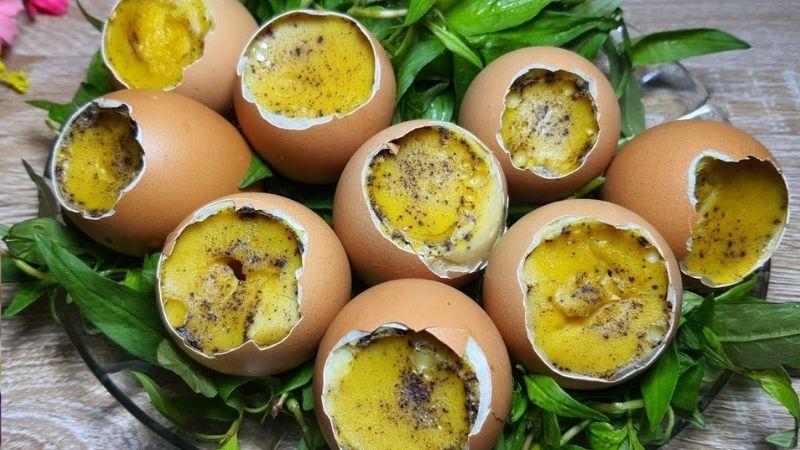 Giờ đây, bạn không cần phải ra ngoài để thưởng thức món hột gà nướng, mà có thể tự tay chế biến ngay tại nhà bằng nồi chiên không dầu vô cùng đơn giản.