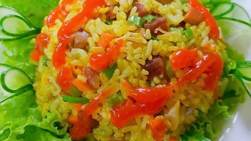 Cách chế biến cơm rang thập cẩm hấp dẫn, bắt mắt và chuẩn vị