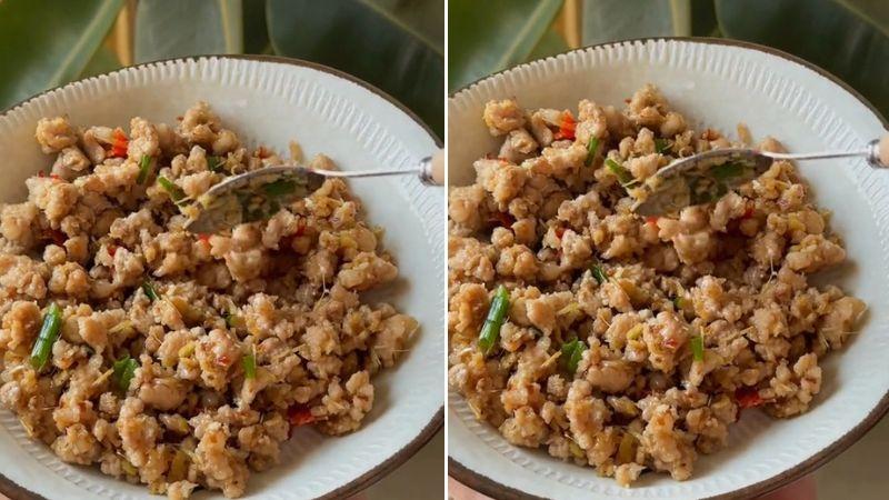 Cách chế biến thịt heo rang mắm sả hấp dẫn, khiến bữa cơm thêm phần ngon miệng