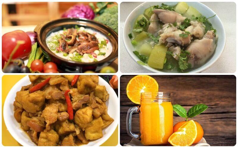 10 thực đơn bổ dưỡng giúp mẹ sau sinh khỏe mạnh, nhiều sữa cho con bú