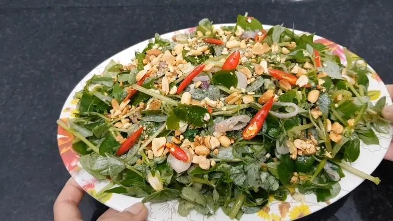 Gỏi rau càng cua chay thanh mát – công thức lý tưởng cho bữa ăn nhẹ ngày rằm