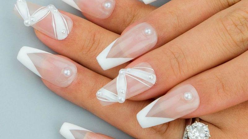 Top 50+ mẫu nail cô dâu thanh thoát, duyên dáng cho ngày trọng đại