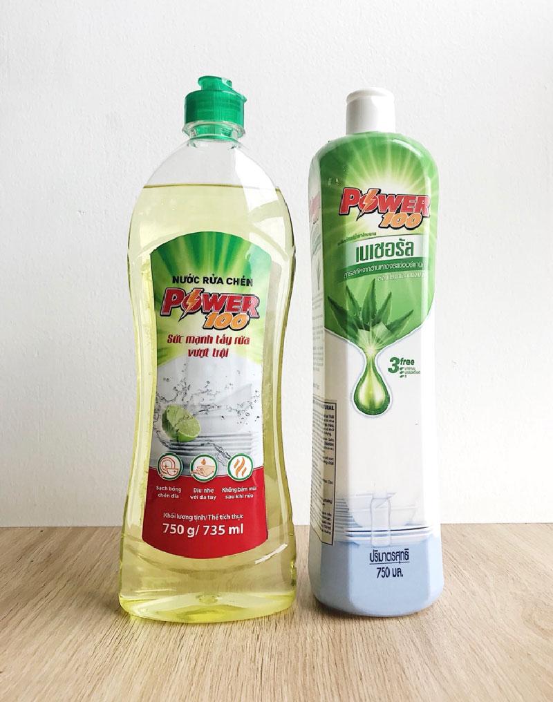Nước rửa chén Power100 – Sạch sẽ hoàn hảo, bảo vệ làn da tay yêu thương
