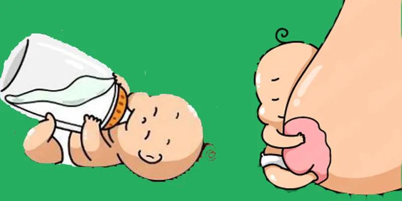 So sánh sữa mẹ và sữa công thức cho bé yêu