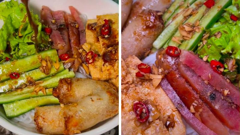 Bún nước tương – món ngon dân dã, ăn một lần nhớ mãi