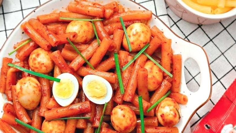 Cách làm món nui sốt cay Hàn Quốc chuẩn vị hấp dẫn