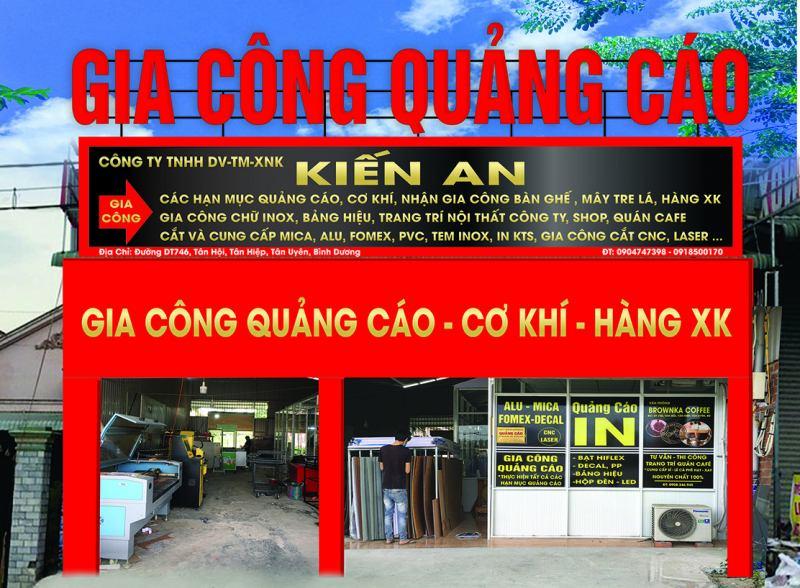 Top 10 Địa chỉ cung cấp bảng hiệu quảng cáo uy tín nhất tại Bình Dương