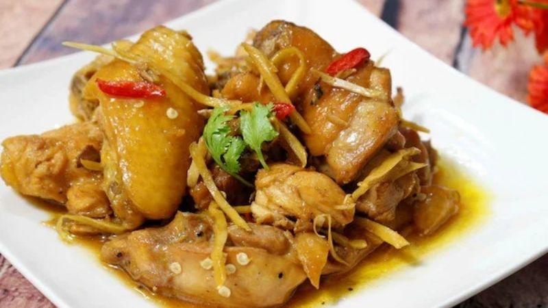 Khám phá cách chế biến gà ram gừng đậm đà, thơm lừng hương vị đặc trưng.