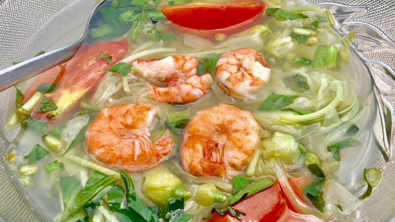 Cách nấu canh chua bông so đũa với tôm – món ngon đậm đà hương vị miền quê