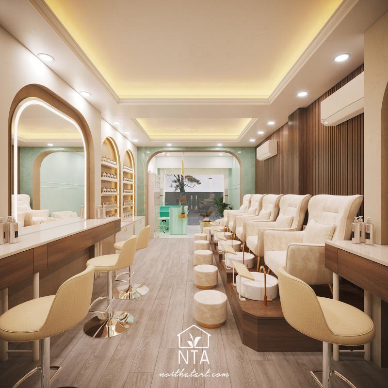 Top 5 dịch vụ thiết kế tiệm nail chuyên nghiệp hàng đầu tại TPHCM