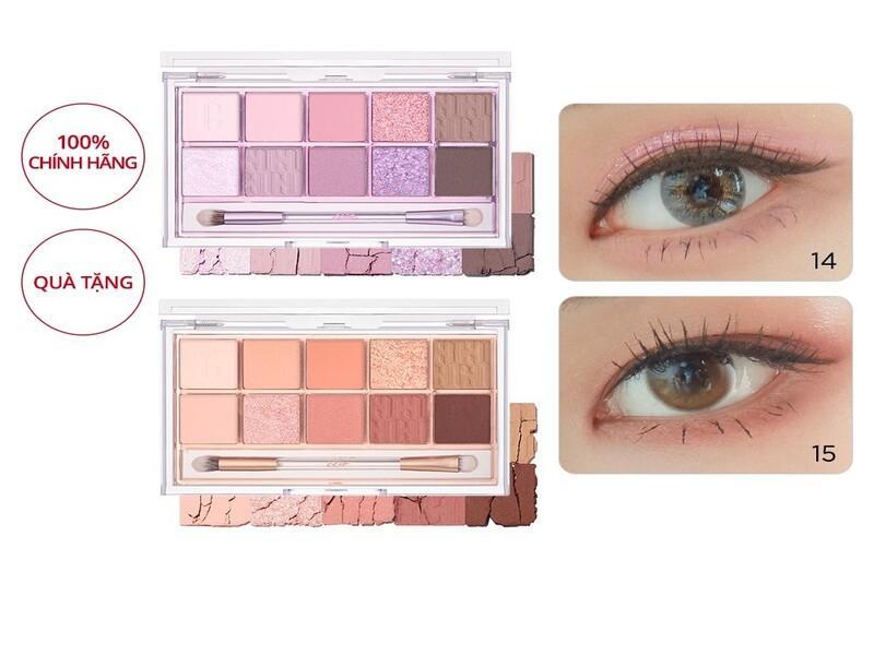 Top 10 bảng phấn mắt Hàn Quốc được yêu thích nhất với mức giá cực kỳ hợp lý