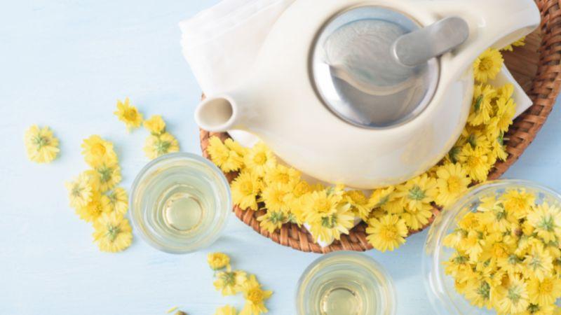 Lợi ích tuyệt vời của trà hoa cúc đối với các mẹ đang cho con bú
