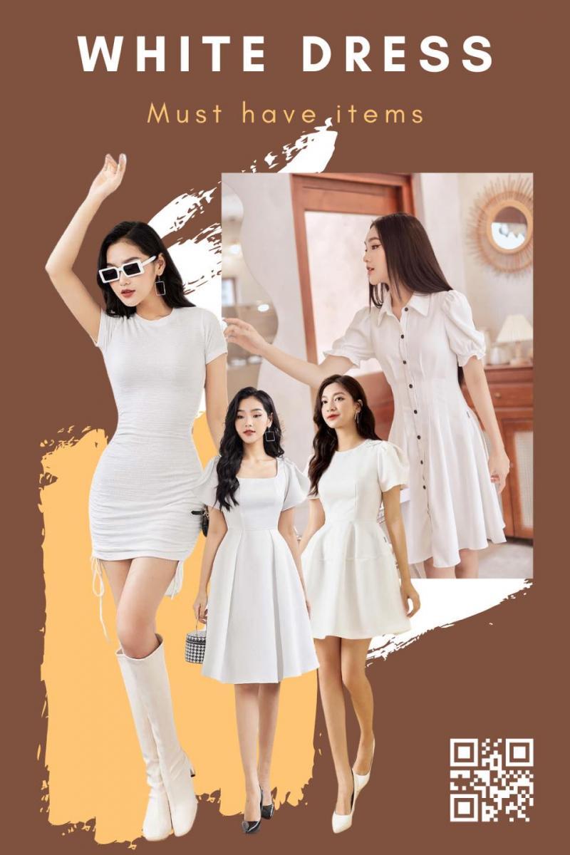 Top 10 cửa hàng bán váy đầm dự tiệc đẹp nhất tại quận Long Biên, Hà Nội