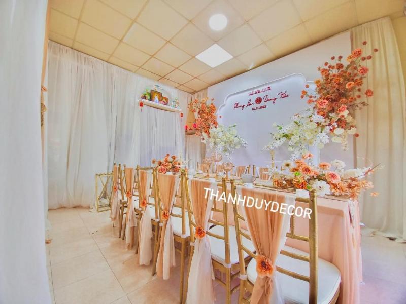 Top 5 dịch vụ trang trí tiệc cưới uy tín và đẹp nhất tại TP. Phan Thiết, Bình Thuận