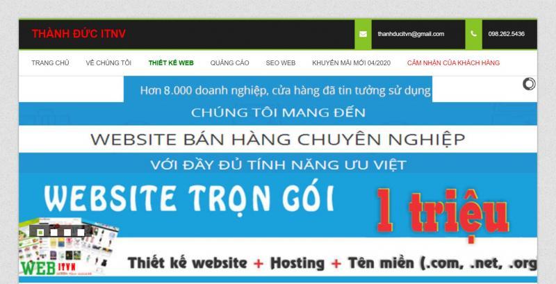 Top 8 Dịch vụ Thiết kế Website Trọn Gói với Mức Giá Cạnh Tranh Nhất tại Hà Nội