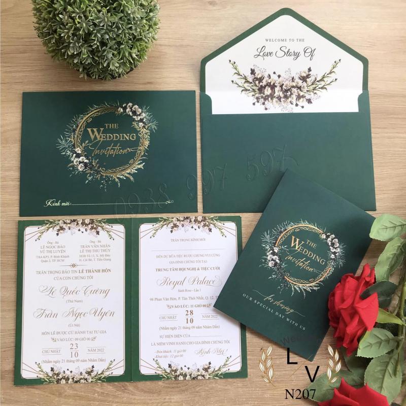 Top 9 địa chỉ in thiệp cưới đẹp và đáng tin cậy nhất tại quận Gò Vấp, TP.Hồ Chí Minh