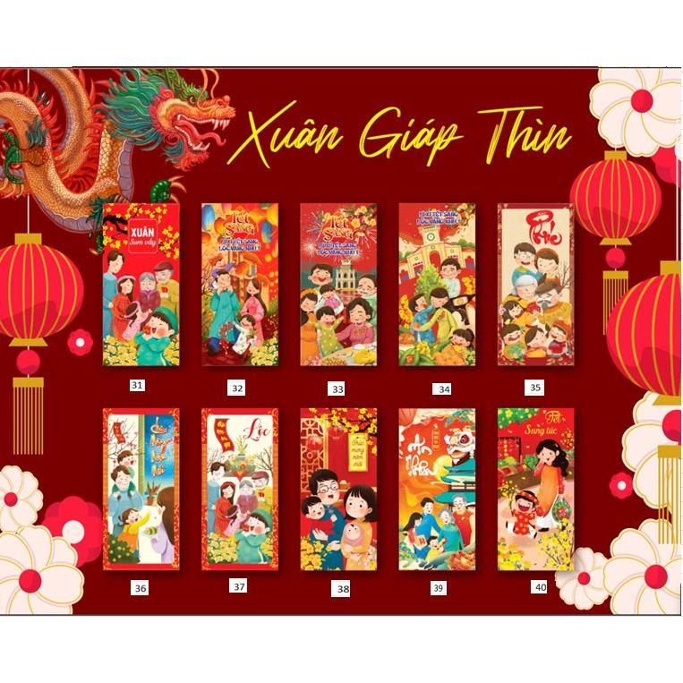 Top 5 mẫu bao lì xì Tết đẹp và ý nghĩa nhất