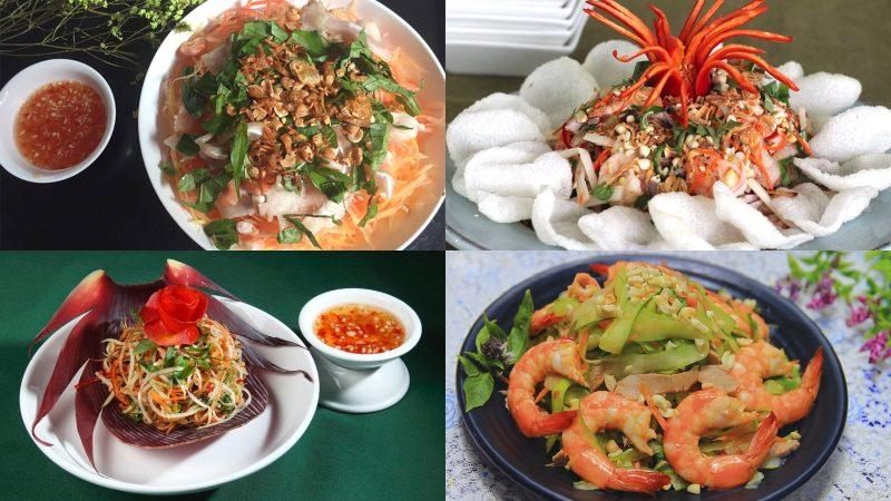 10 món nộm gỏi hấp dẫn, dễ làm trong dịp Tết, giúp bữa tiệc thêm phần phong phú và tránh cảm giác ngán ngấy.