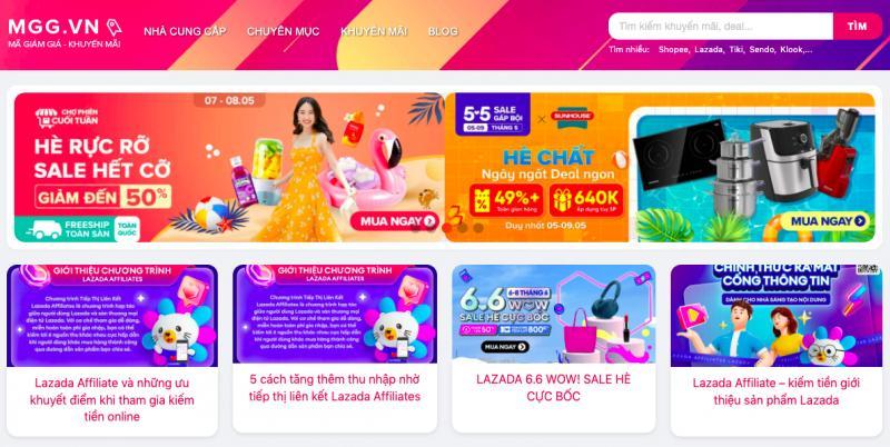 Top 7 Website cung cấp mã giảm giá và khuyến mãi tại Việt Nam