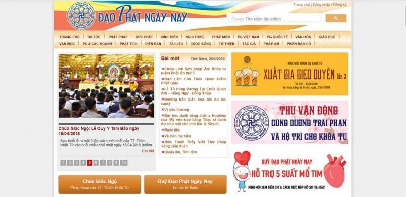 Top 8 Trang web Phật giáo uy tín và chất lượng