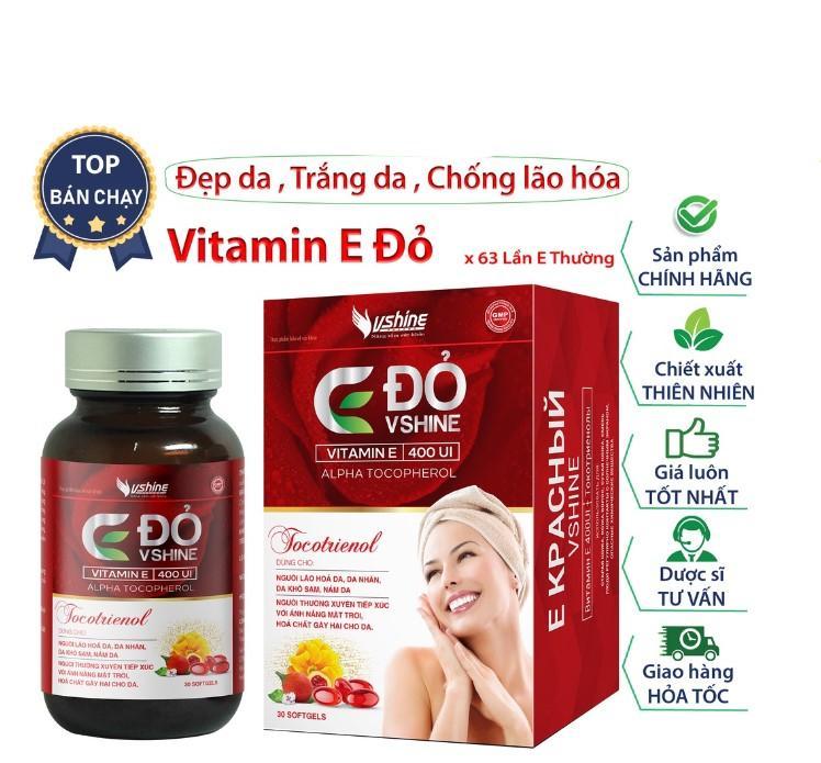 Top 10 sản phẩm Vitamin E giúp làm đẹp da, chống lão hóa được tin dùng nhất hiện nay