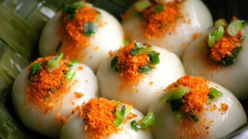Cách chế biến bánh ít trần với nhân tôm thịt và đậu xanh mềm dẻo, ngon tuyệt vời