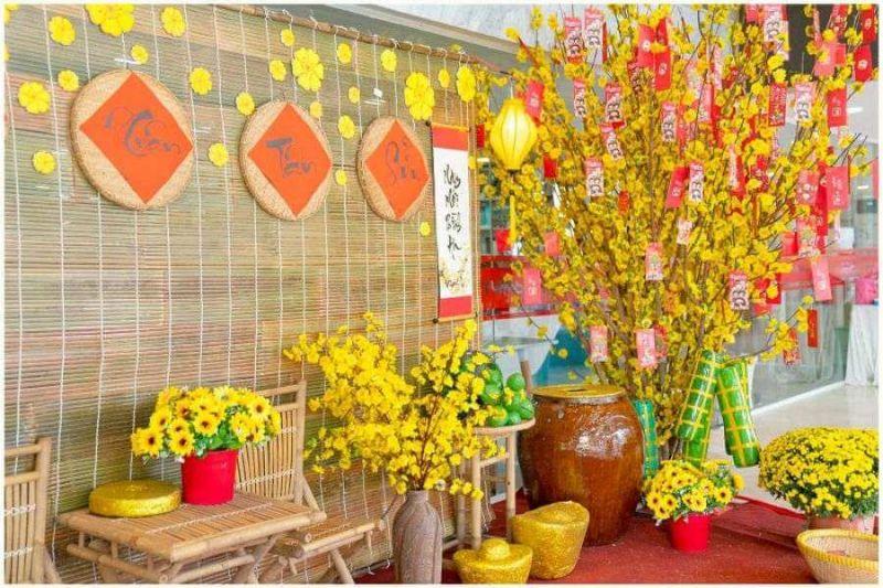 10 Ý tưởng trang trí tiểu cảnh Tết ấn tượng và đậm chất truyền thống