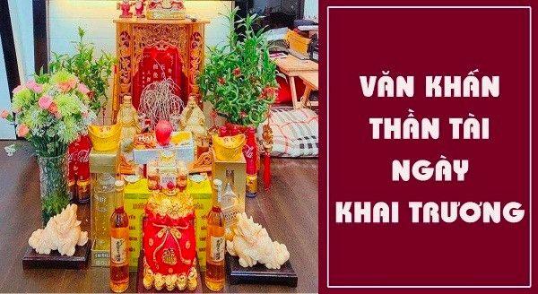 Top 4 bài văn khấn Thần Tài chuẩn nhất cho ngày khai trương, các ngày lễ và hằng ngày