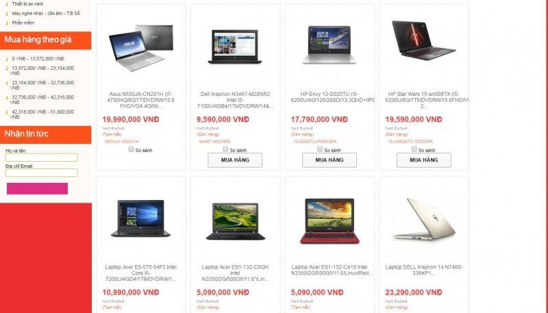 Danh sách 14 địa chỉ mua laptop uy tín tại Hải Phòng