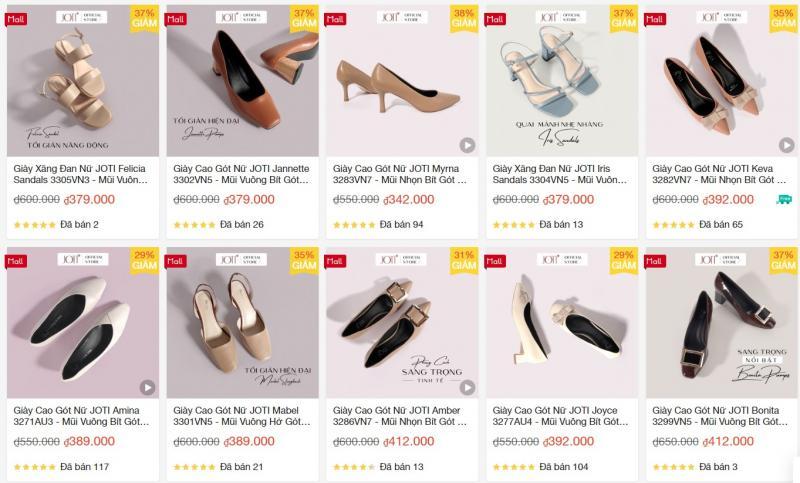 Top 10 cửa hàng giày uy tín và đẹp nhất trên Shopee