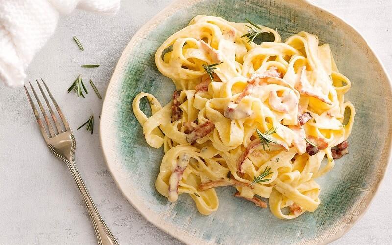 Hướng dẫn làm mì Ý carbonara với hương vị độc đáo, khó quên