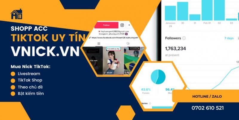 Top 7 Dịch Vụ Mua Tài Khoản TikTok Uy Tín Nhất Hiện Nay