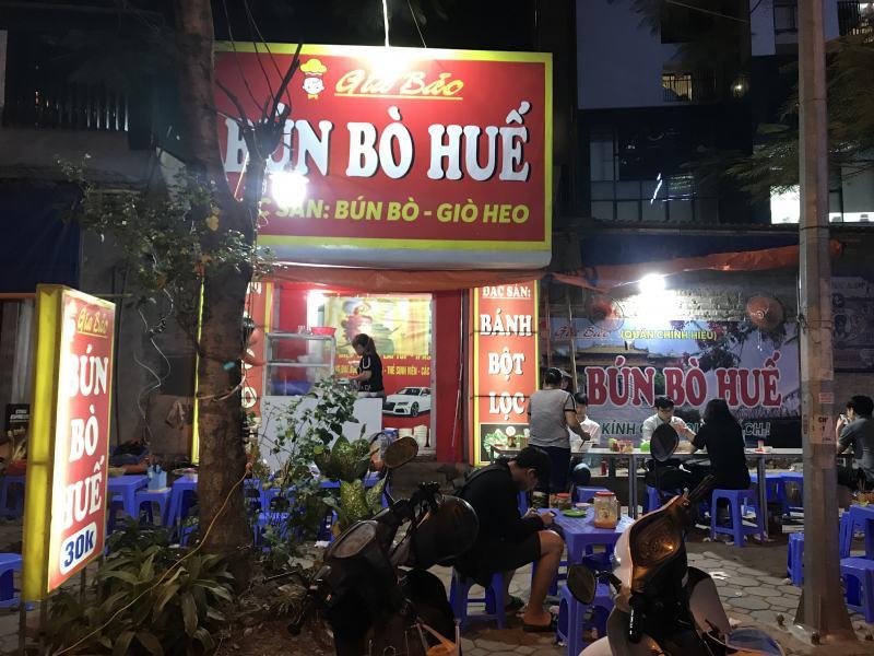 Top 8 quán bún bò Huế ngon nhất tại quận Thanh Xuân, Hà Nội