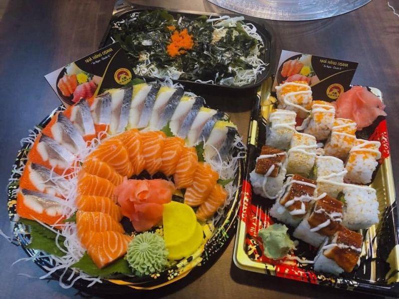 Top 9 Địa điểm thưởng thức sushi ngon nhất tại Nghệ An