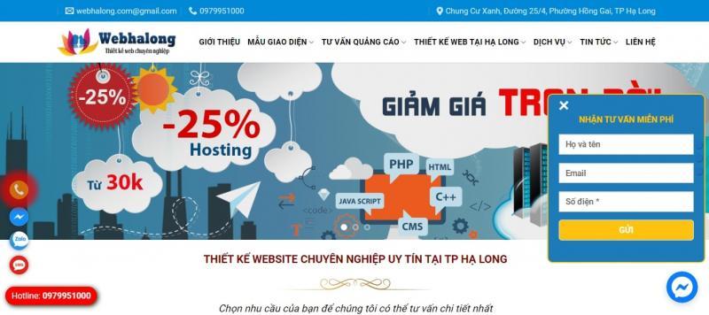 Top 5 công ty thiết kế website đáng tin cậy nhất tại Quảng Ninh