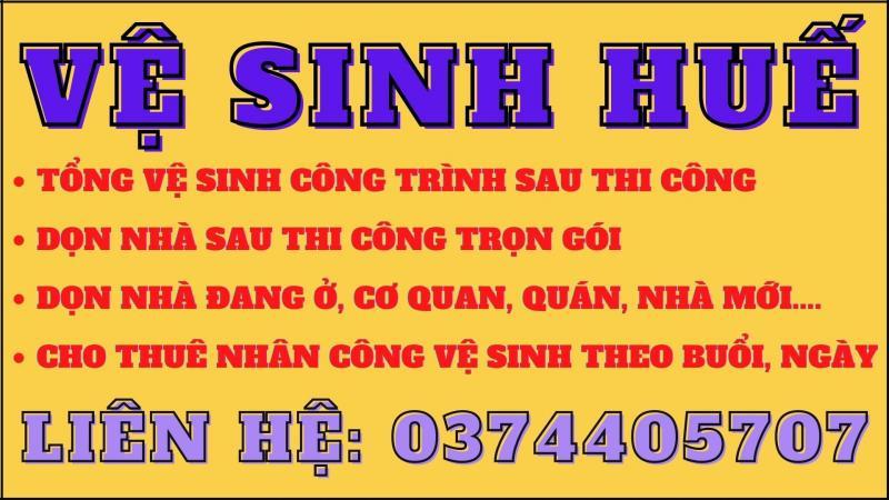Top 5 dịch vụ vệ sinh sau xây dựng uy tín tại tỉnh Thừa Thiên Huế