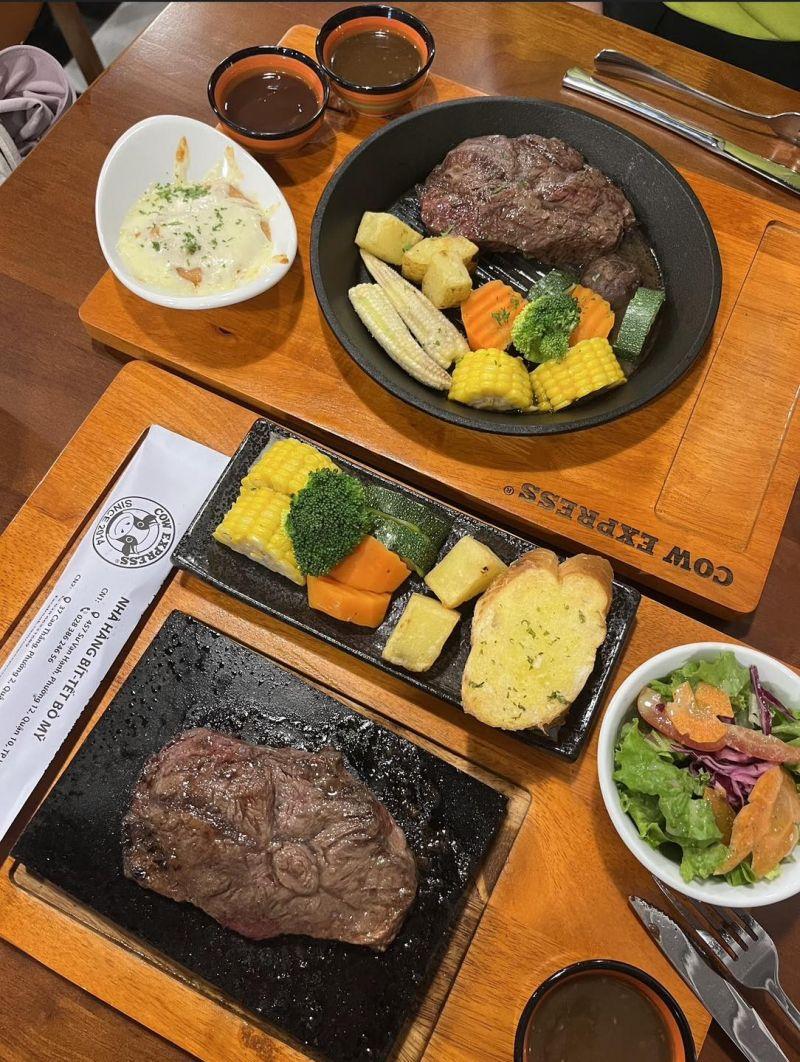 Top 8 nhà hàng beefsteak tuyệt vời tại quận 10, TP. HCM
