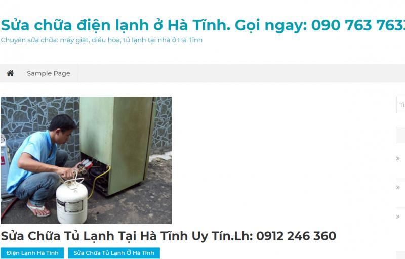 Top 6 dịch vụ sửa chữa tủ lạnh tại nhà uy tín nhất tại tỉnh Hà Tĩnh