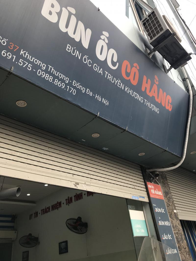 7 Quán bún ốc ngon nhất tại Quận Đống Đa, Hà Nội