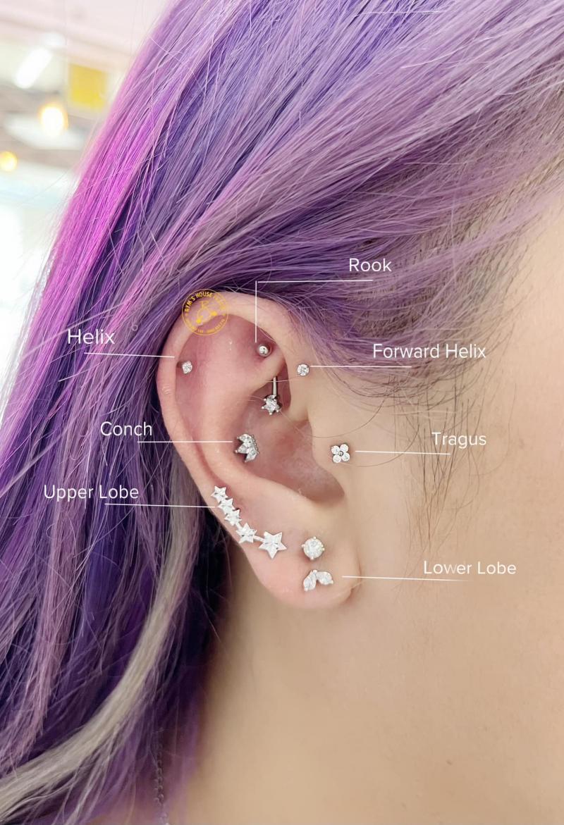 Top 8 Địa chỉ xỏ khuyên chuyên nghiệp hàng đầu tại Huế