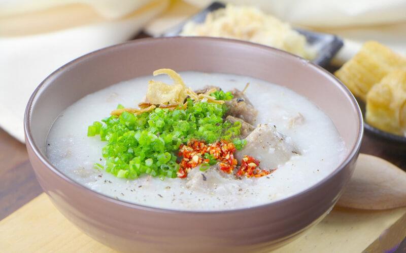 Cách nấu cháo sườn Hà Nội đậm đà, mịn màng thơm lừng
