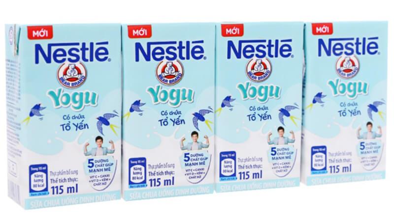 Nestlé tung ra sữa chua uống thanh trùng tổ yến tiện lợi dưới dạng gói nhỏ gọn